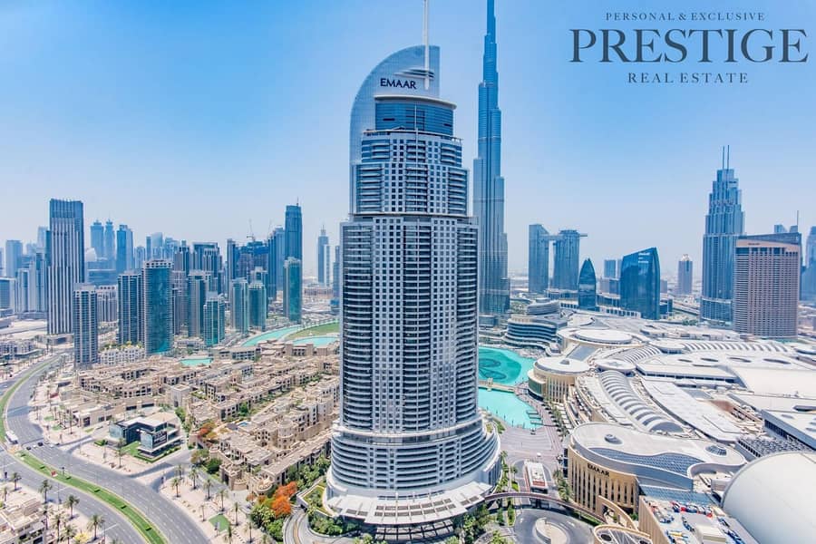 27 3 Bed |  Boulevard Point Tower | New | Burj Khalifa View