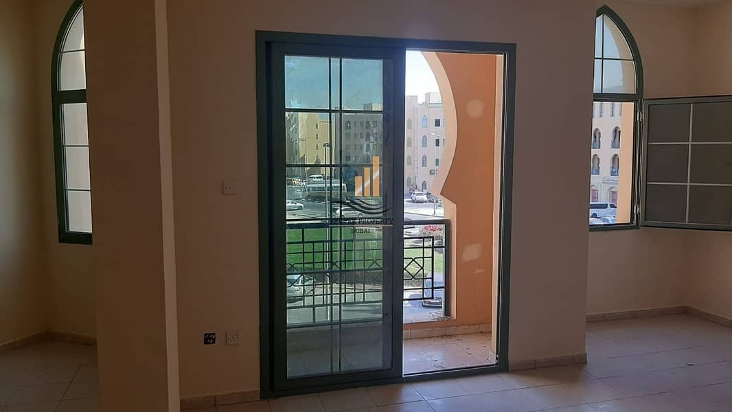VACANT| LARGE STUDIO APARTMENT WITH BALCONY FOR SALE IN MOROCCO CLUSTER