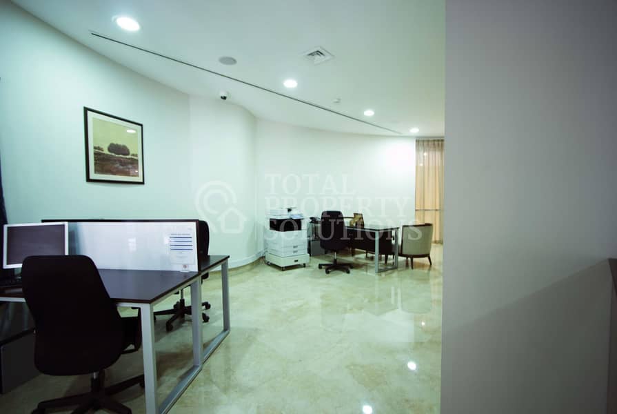 4 Fully-Furnished Office Space | Prime Location