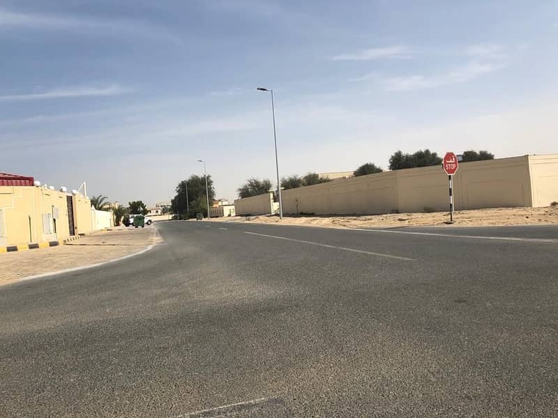 The last opportunity to offer the existing few lands for sale in installments and cash in Al Yasmine Ajman, opposite Al Rahmaniyah