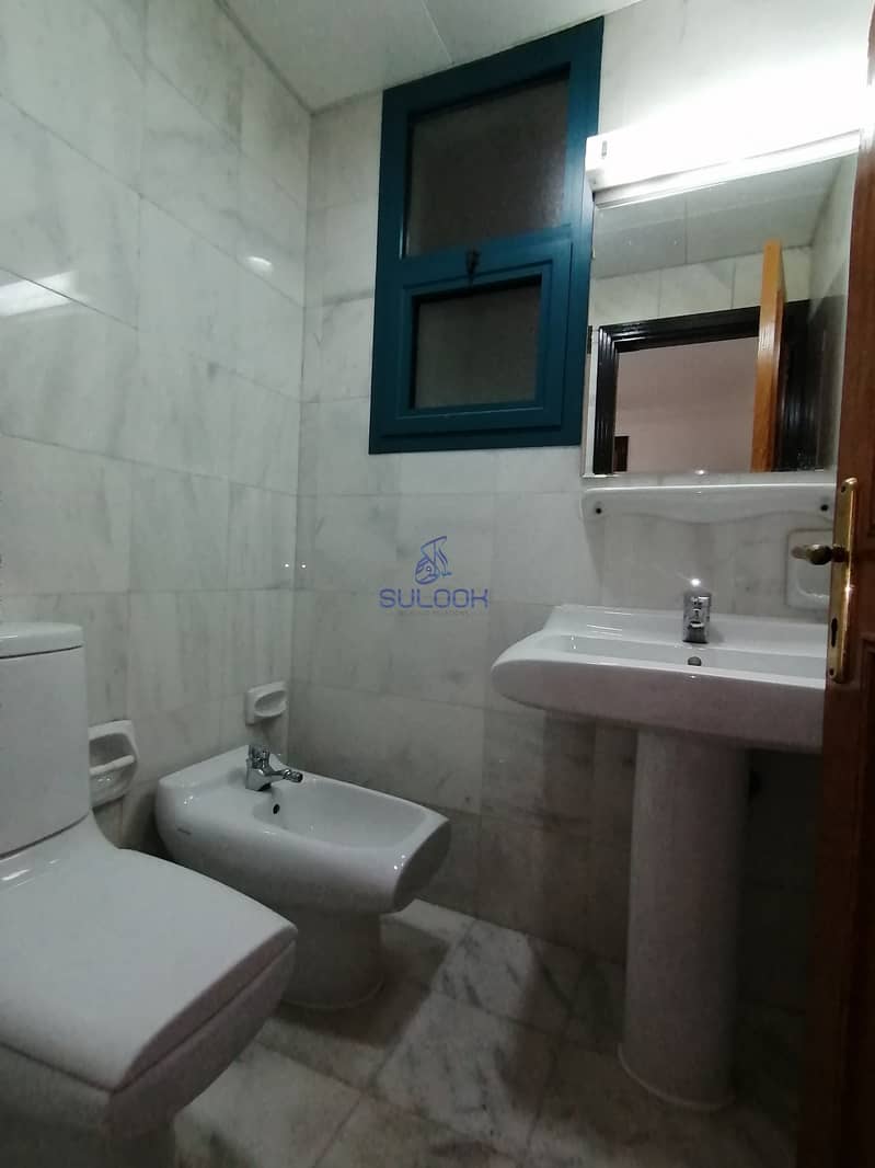 6 Spacious 2BHK available for 70k in Khalidiya with 2 Master Room and 3 Washrooms