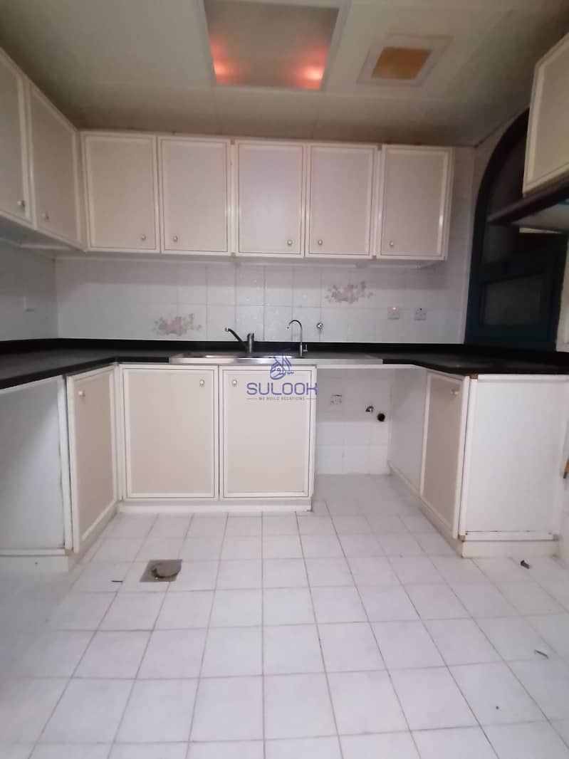 8 Spacious 2BHK available for 70k in Khalidiya with 2 Master Room and 3 Washrooms