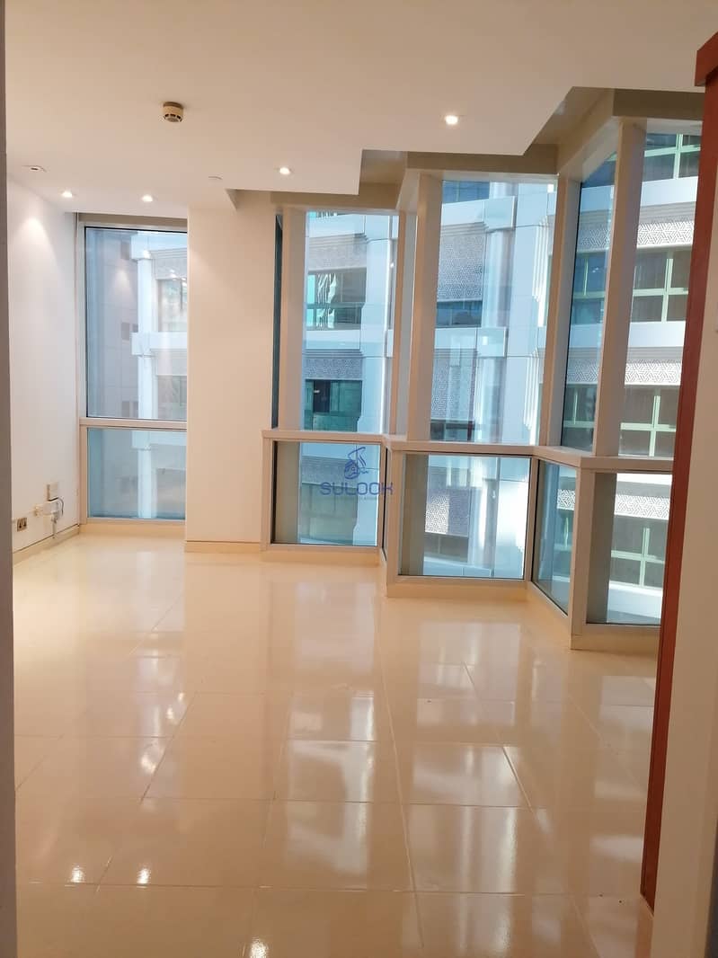 3 Luxurious 1BHK available for 45k with Gym and Swimming Pool Facilities in Khalidiya Corniche area
