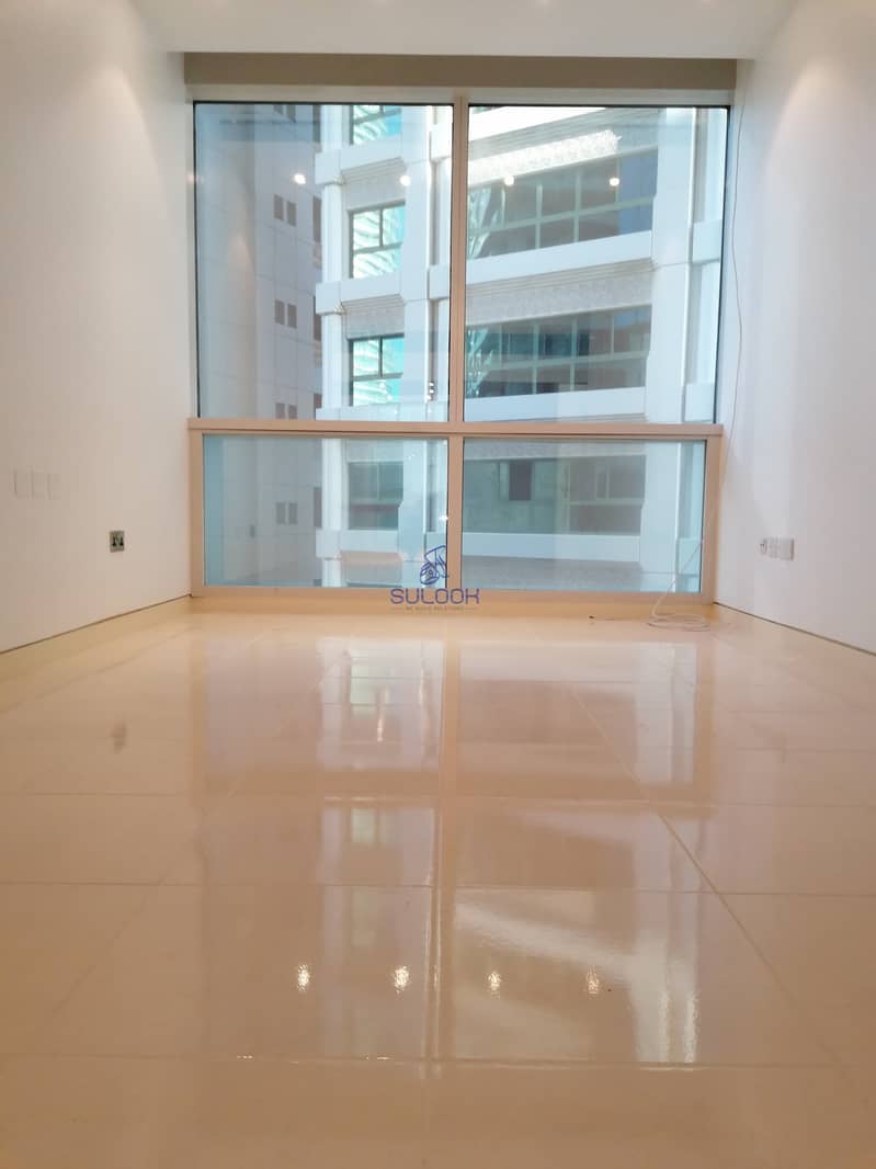 12 Luxurious 1BHK available for 45k with Gym and Swimming Pool Facilities in Khalidiya Corniche area