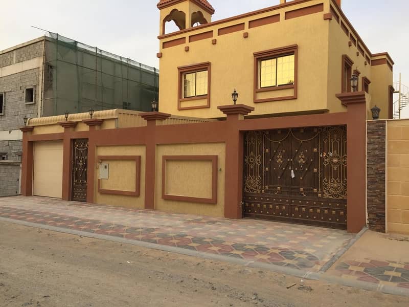 Brand New 5 Bed Rooms Hall Plus Majlis Villa Available For Sale In Ajman Price || 1900,000 || Al Mowaihat, Ajman