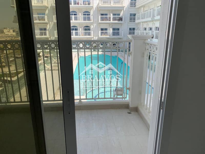 8 Pool View | Beautiful Apartment | 2 Balconies