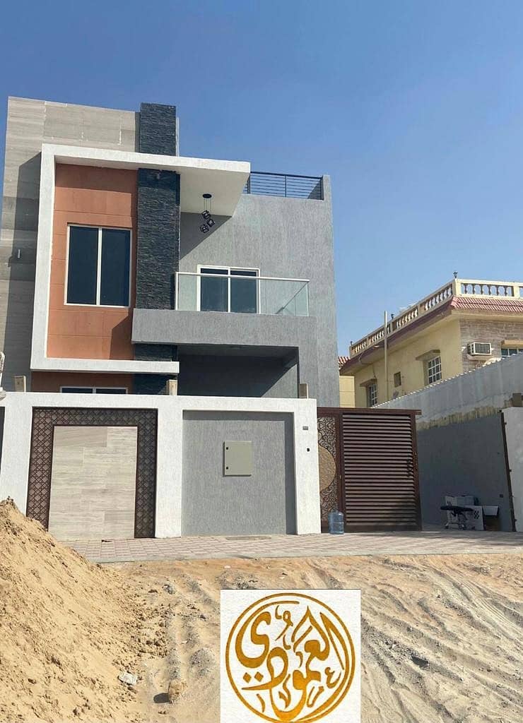 For sale a new villa in Al Mowaihat area, European finishing, owned for all nationalities