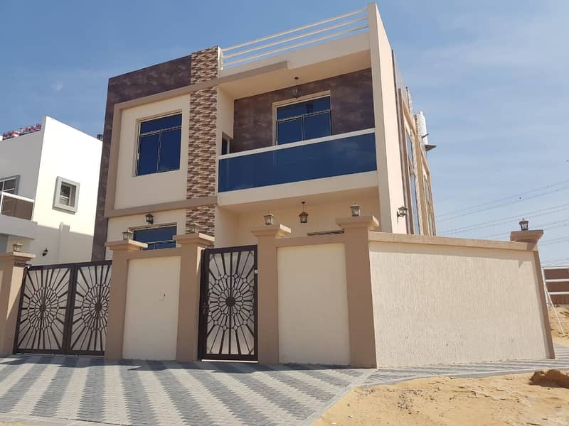 Personal finishing villa for sale - excellent location directly on Al-Qar Street - at a snapshot price - with easy bank financing