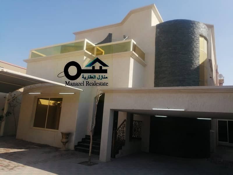 For rent a villa in Ajman in the Rawda area, a very excellent location and close to services