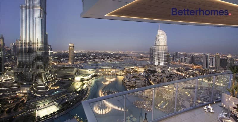 High Floor|Full Burj Khalifa & Fountain View