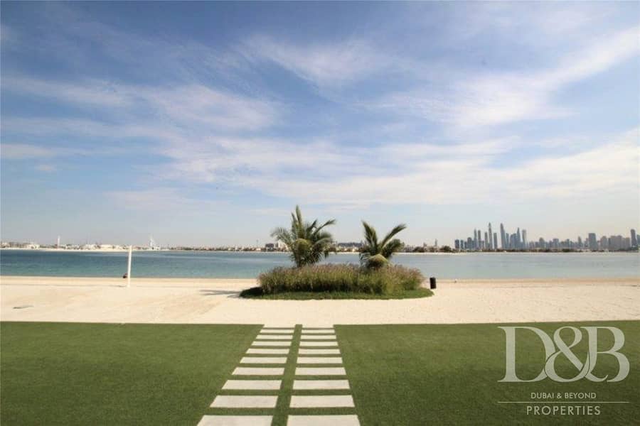 5 Full Sea View | Beach Access | Vacant | Furnished