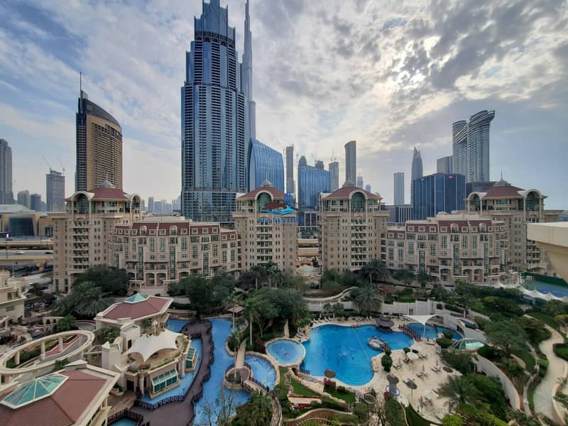 Private Pool | Garden N Burj Khalifa View | COMMISSION FREE | DOWNTOWN
