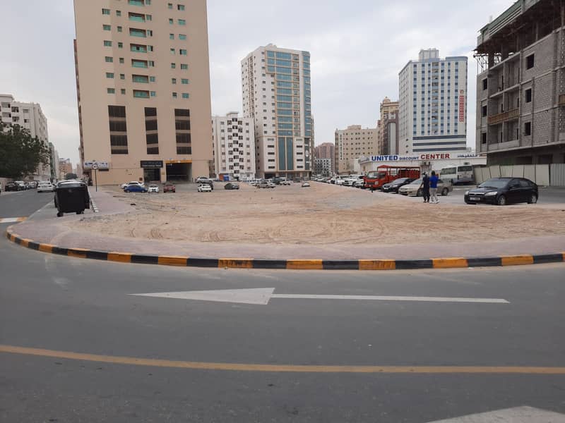 Land in Naimiya, an excellent location, second piece of Sheikh Khalifa Street