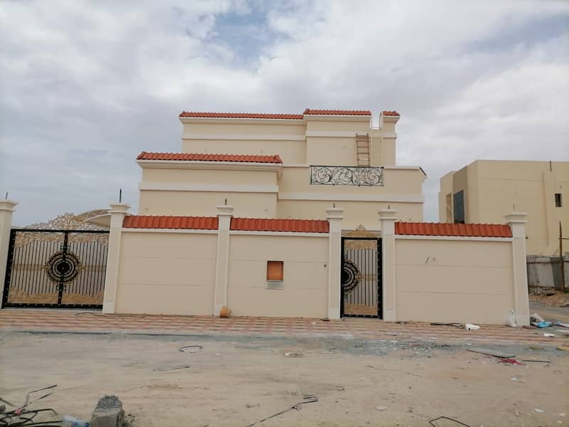 Villa for sale in Al Helou area, Ajman, directly from the owner, at a snapshot price, with 100% financing