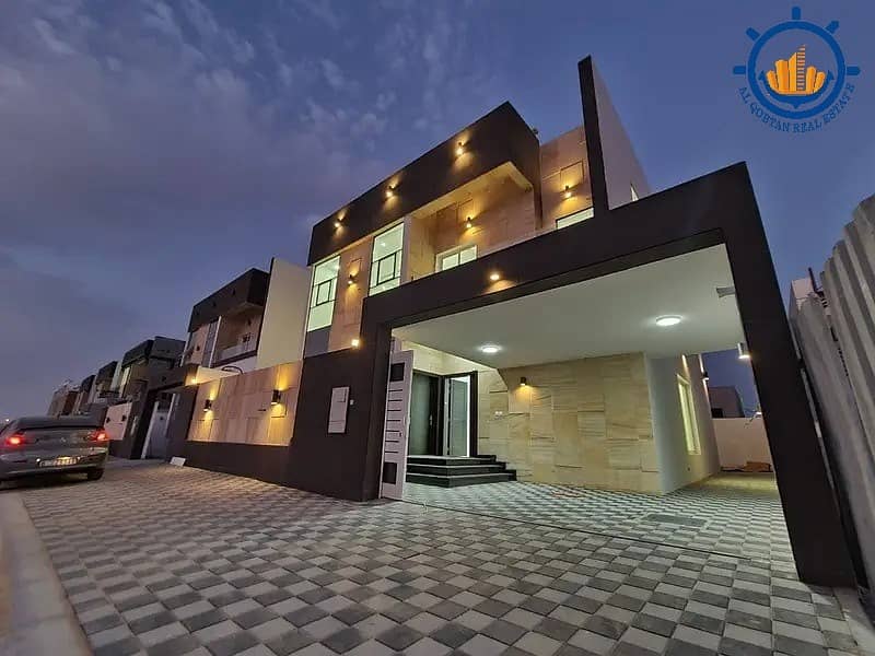 Luxurious villa for sale in the emirate of Ajman, very great location near Emirates Road