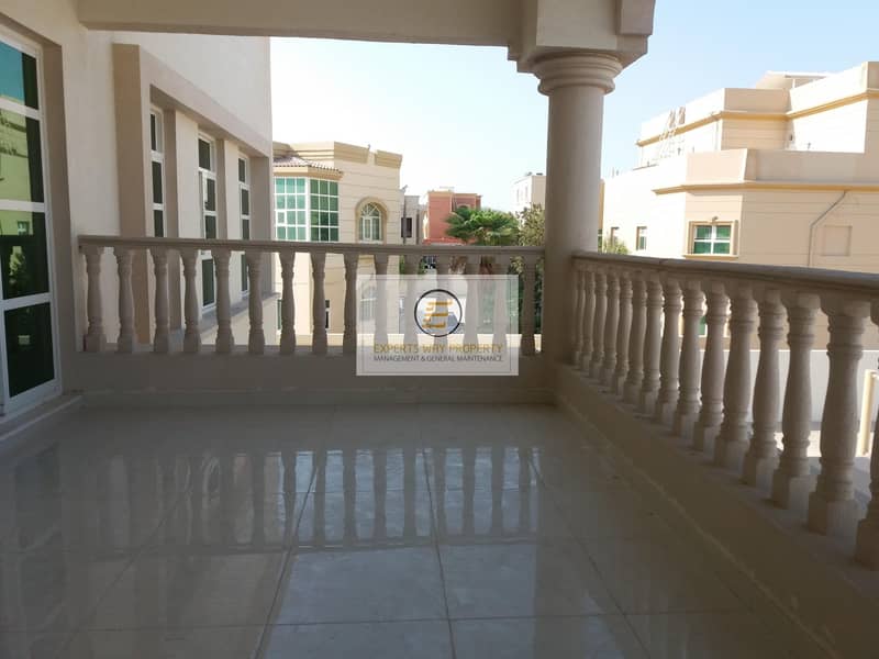 with huge balcony amazing 2 bedrooms hall for rent in khalifa A