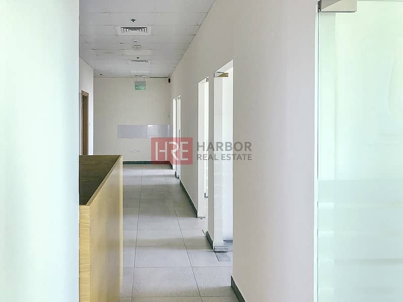 Fitted Office with 7 Partition | 2 Washrooms