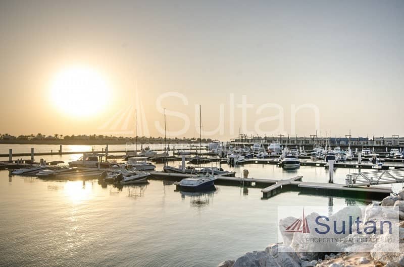 Huge Studio With Beautiful Sea & Pool View In Marina Al Hamra Village