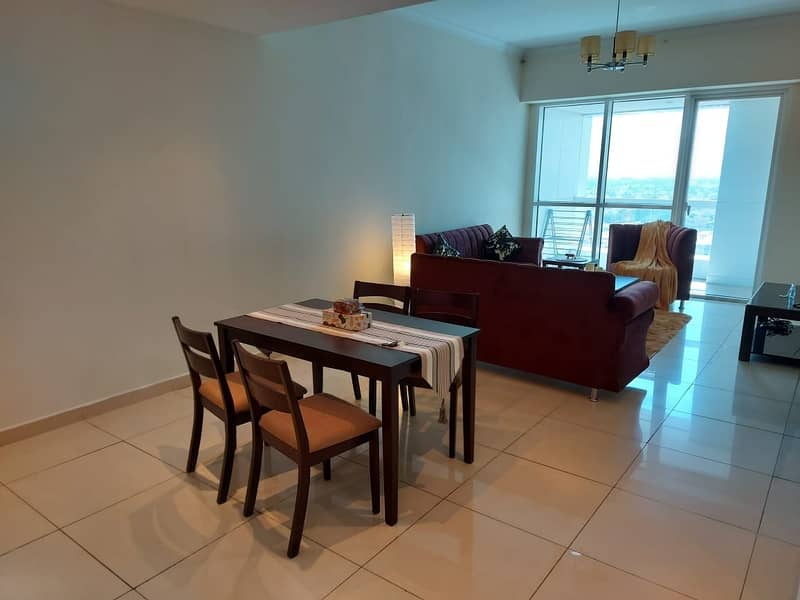 AMR - Fully Furnished Large Size 1 BHK in Saba Tower only in 55k