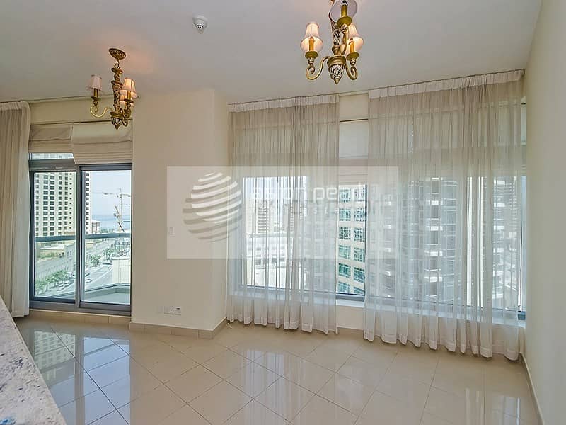 17 Beautiful |  Spacious 1 BR Apartment with JBR View