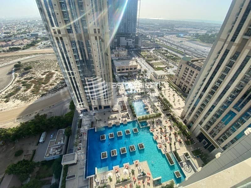 High floor I 2BR Fully Furnished | Al Habtoor City
