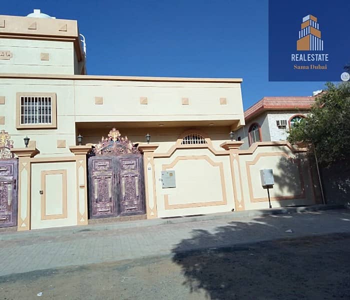 Villa for rent in Ajman, Al mowaihat, one floor, first inhabitant, personal finishing
