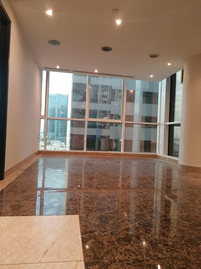 Spacious Office with beautiful sea view available for 118K in khalidiya