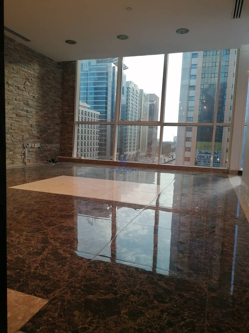 19 Spacious Office with beautiful sea view available for 118K in khalidiya