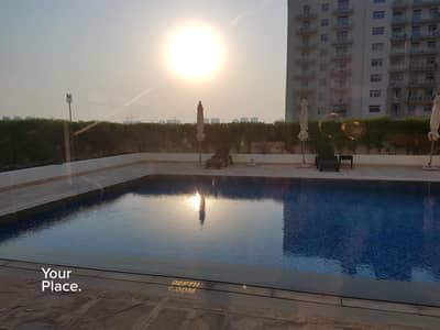 Studio for Rent in Al Furjan, Dubai - Furnished - Chiller free - Balcony Studio for Rent in Al Furjan, Dubai - Furnished - Chiller free - Balcony