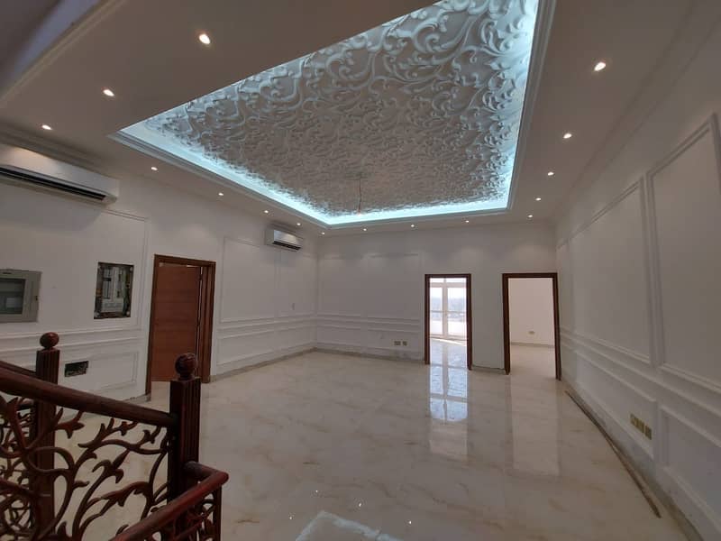 Stand Alone Brand New 9 bed rooms villa at prime location of Al Shamkha South