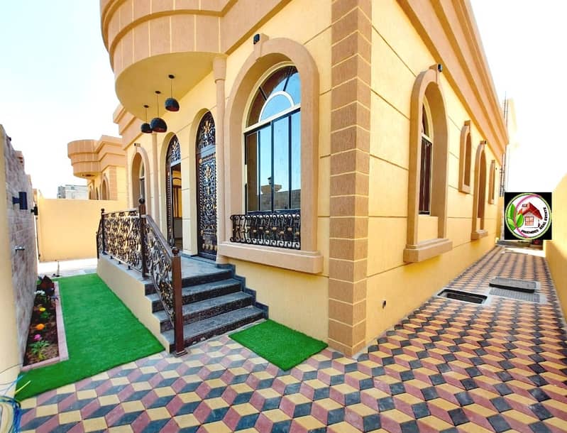 For sale a ground floor villa with high quality finishes, decorations and raw materials from the best villas in Ajman directly on Al-Jar Street.