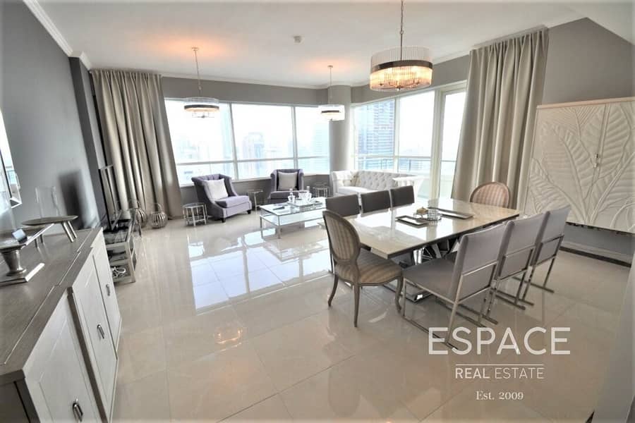3 Fully Furnished 3BR Penthouse with Amazing View