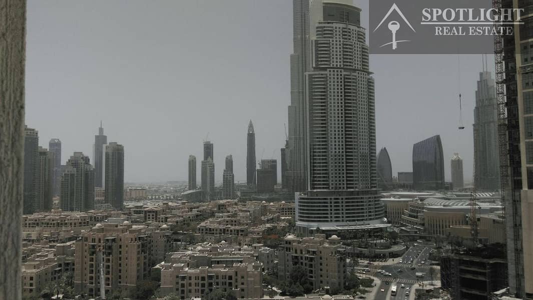Fully Furnished Studio For Rent Burj View  In Downtown