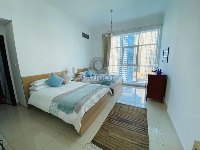 2 Spacious l Furnished 2 Bedroom l Right on Marina walk with Amazing Views