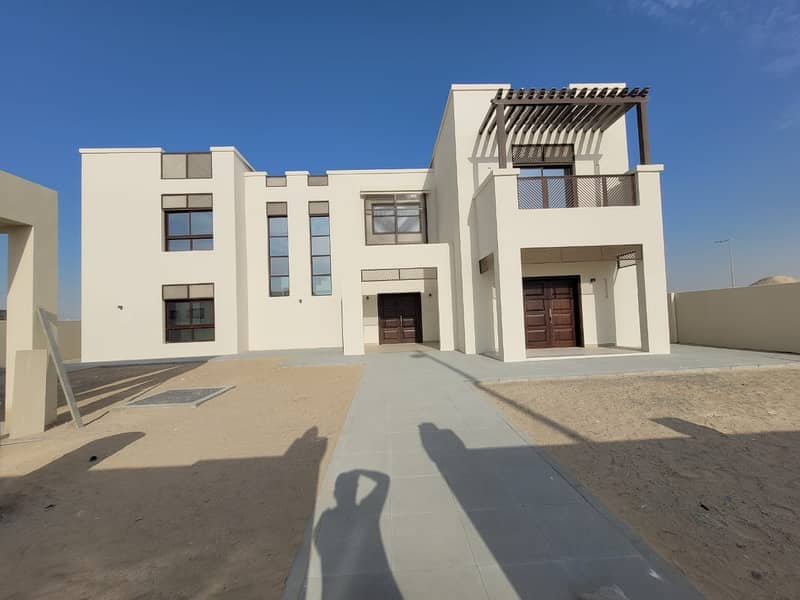 Brand New 5 Bedroom Villa with Driver room in Al Shamkha South