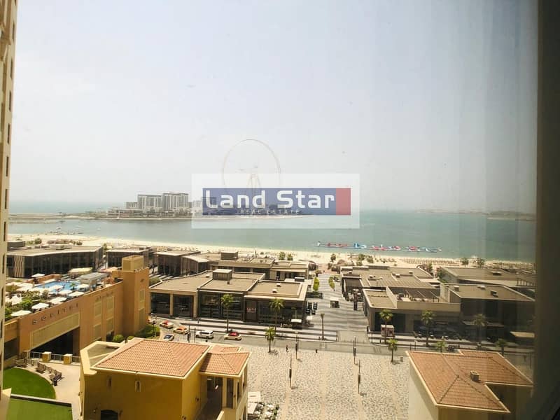 Sea View + Marina View| 3 Bed + Maid | Furnished