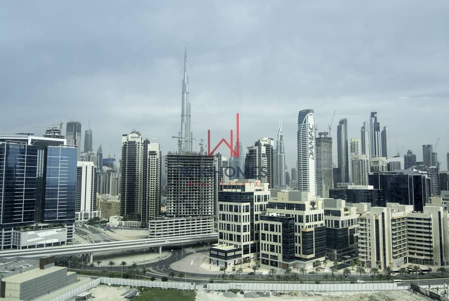 66 Semi-Furnished | Full Canal View | Burj Khalifa View | High Floor | Flexible Payment Options | Minutes to Dubai Mall