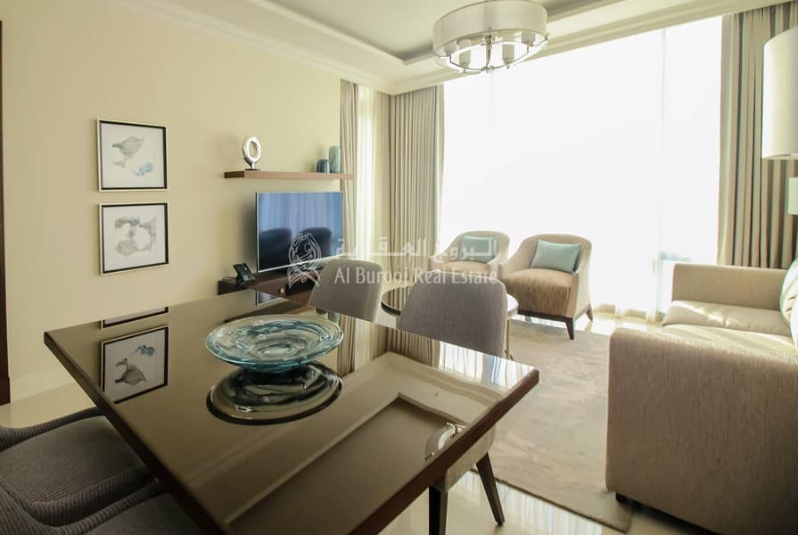 19 Fully Furnished 1BR Apartment With Stunning Burj Khalifa View