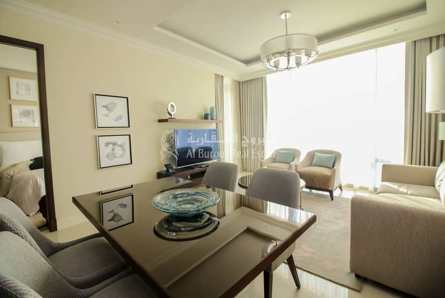 21 Fully Furnished 1BR Apartment With Stunning Burj Khalifa View