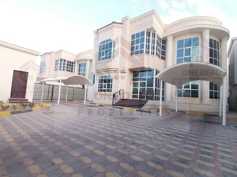 Elegant Separate | 5 Br Villa in Towayya Al Ain| Driver room