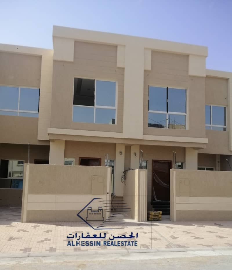 Villa for sale in a prime location - Ajman - Al Yasmine - two floors on Qar Street