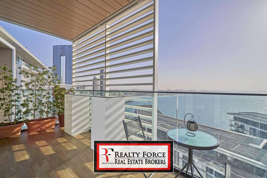 MID FLOOR | 2BR + MAIDS CORNER | SEA VIEW UNIT