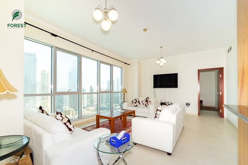 Stunning Unit | 3 Beds | Burj Khalifa View |Vacant