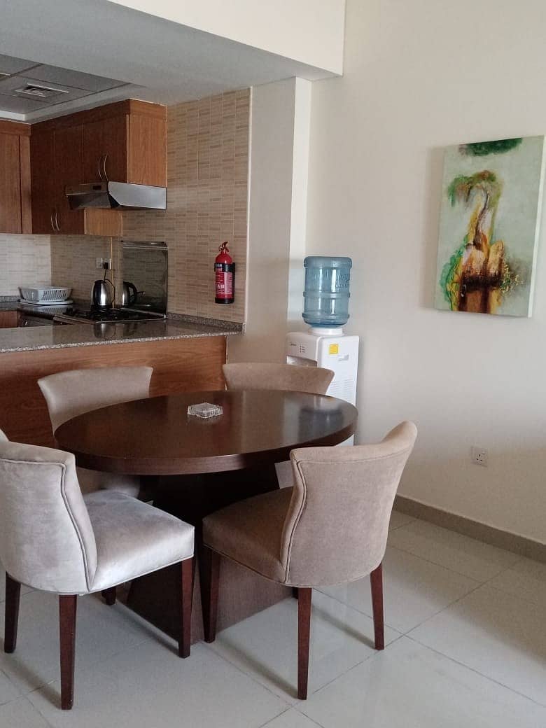 Fully Furnished / Super clear apartment with double balcony / available for rent