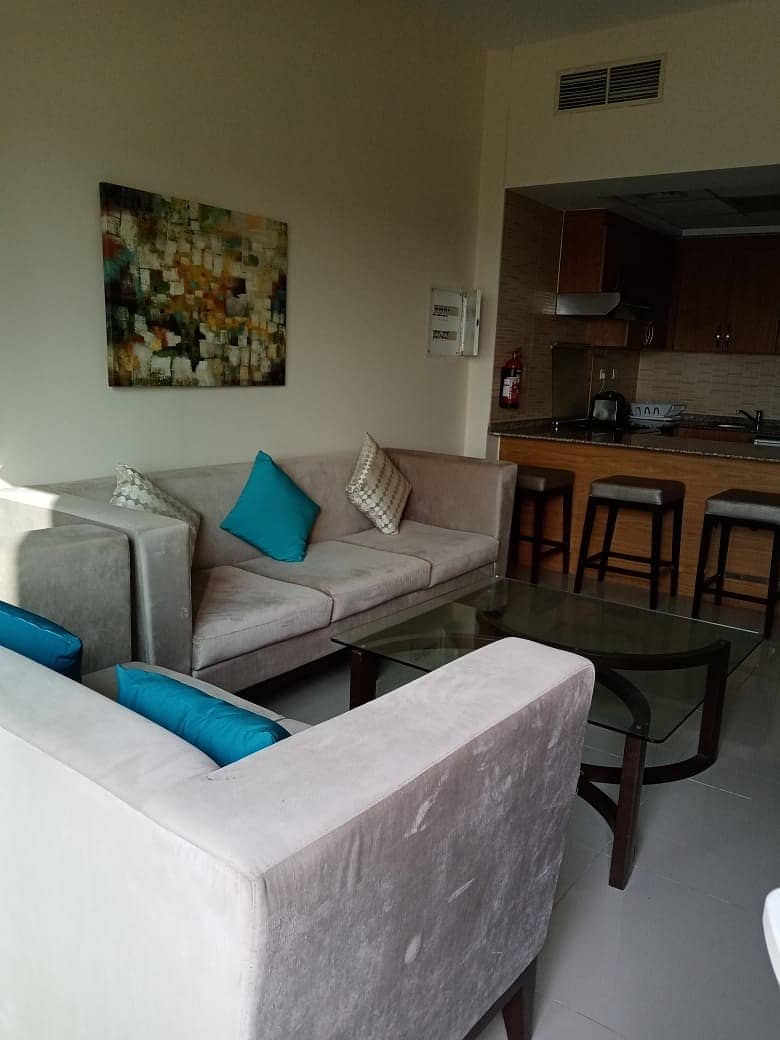 Available Bedroom apartment with double balcony / fully furnished