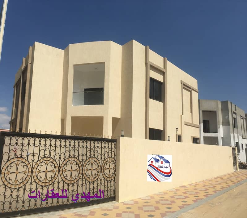 Villa for sale, excellent finishing from the inside, central air conditioning, in the most prestigious areas of Ajman, Al Rawda 1