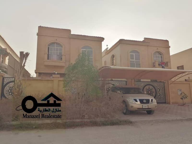 Villa for rent in Ajman in Al Mowaihat area, very excellent location near services