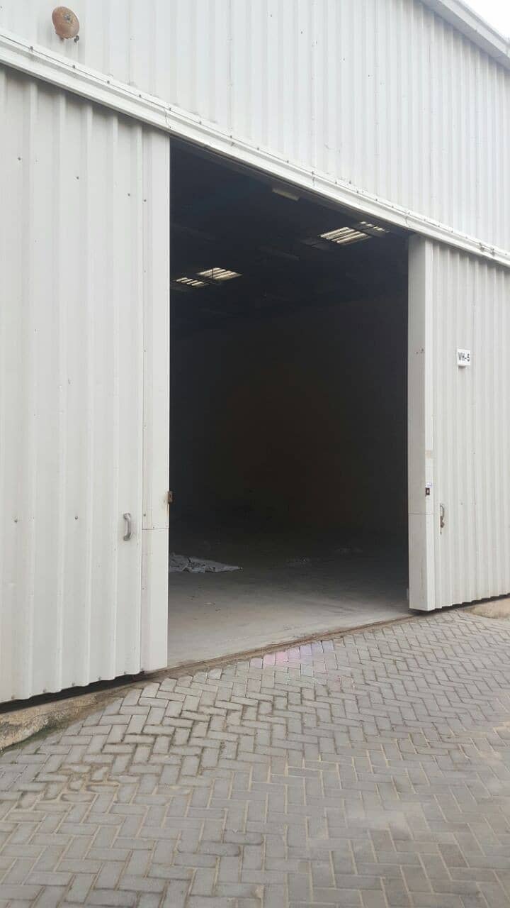 2000 Sq Ft  with full mezzanine Warehouse For Rent 45k one month free in New Industrial Area, Ajman