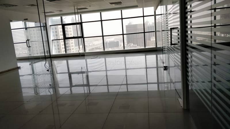 4 Fully Fitted  Office  with Partitions  | Al Shafar