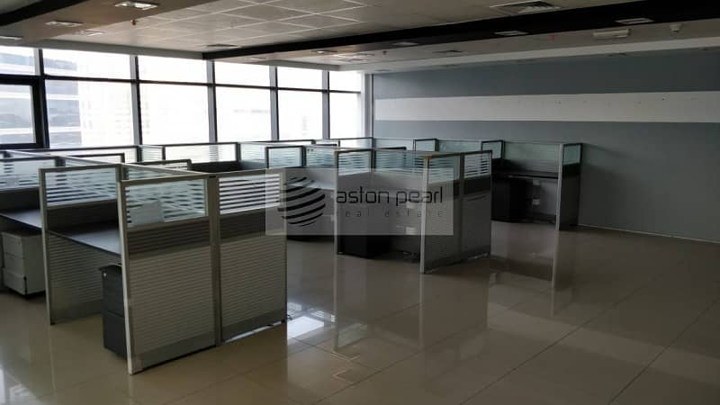 3 Fully Fitted  Office  with Partitions  | Al Shafar